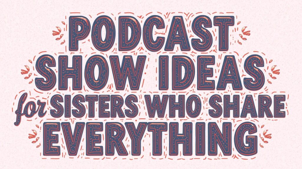 Podcast Show Ideas for Sisters Who Share Everything