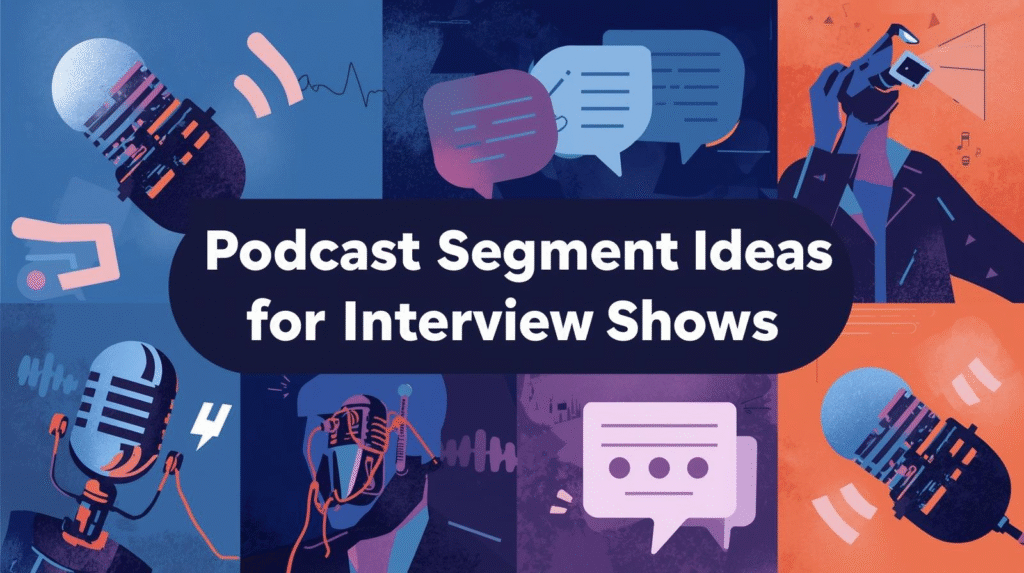 Podcast segment ideas Interview